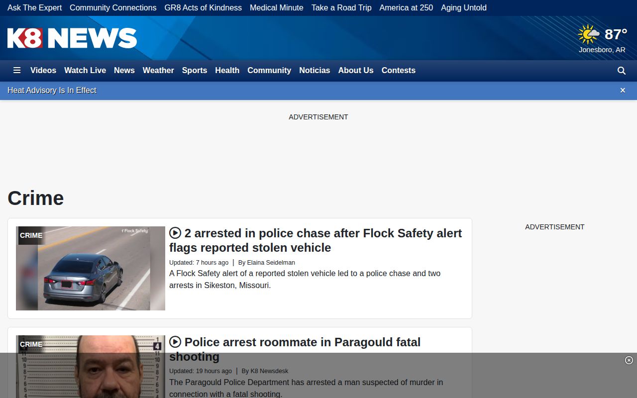 Mississippi County arrest news and regional crime coverage